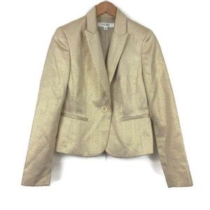 Nine West GoldBlazer Size 2 Suit Separates